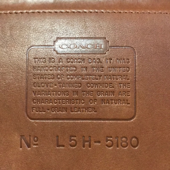 Vintage Coach Bag Brown Metropolitan Briefcase 5180 Tan Office Laptop 90‘s Case - Picture 3 of 17